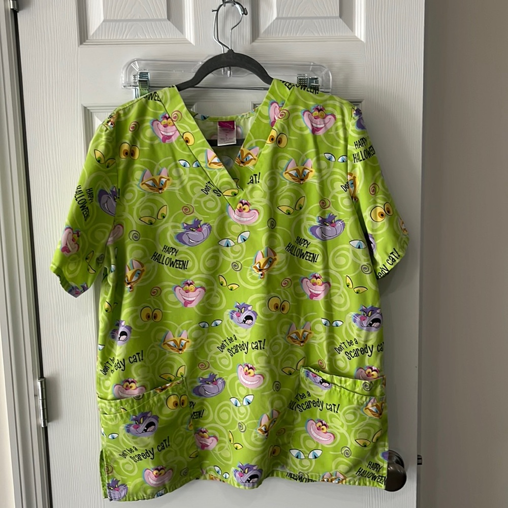 Disney scrub top
